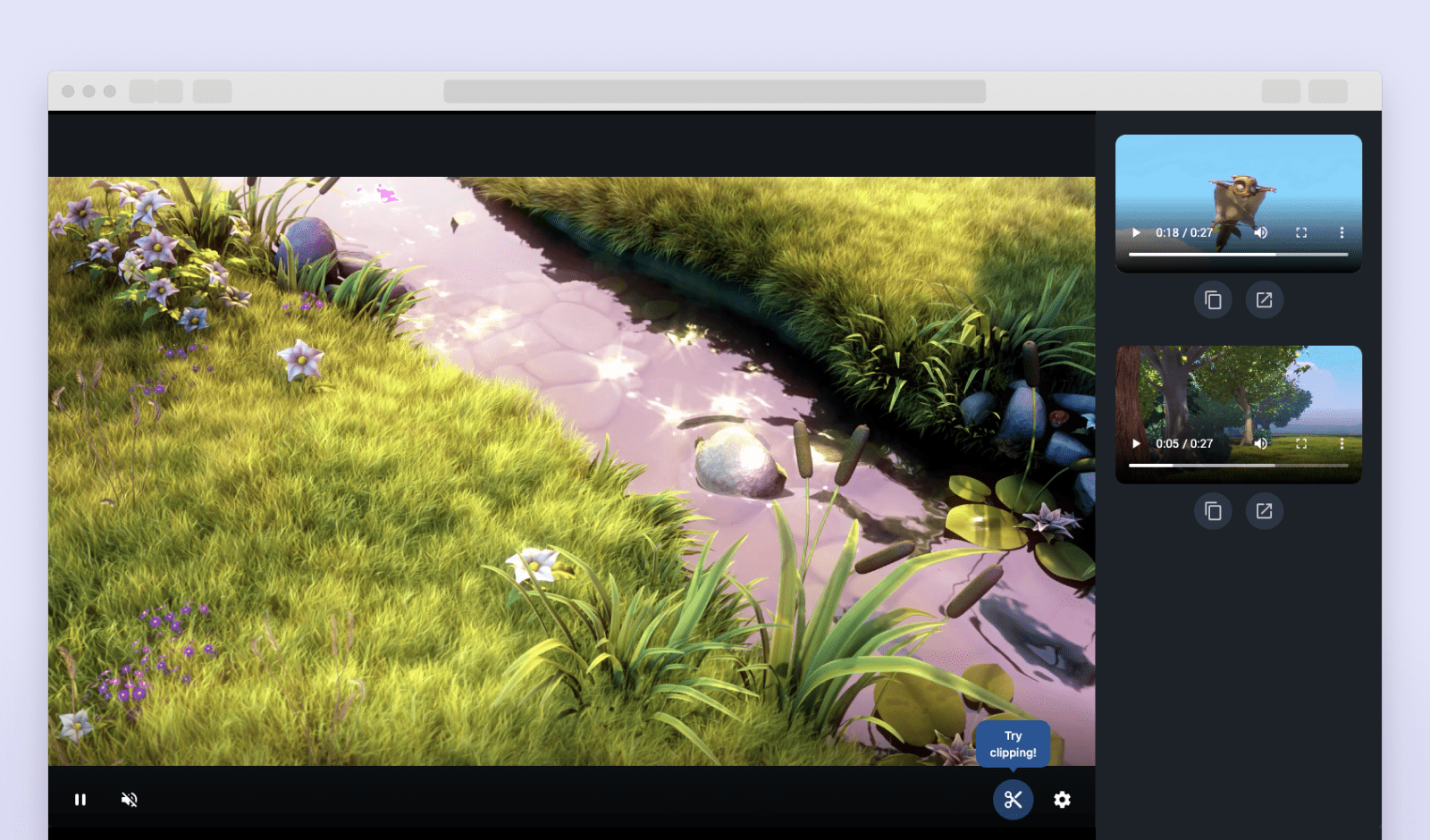 Amazon IVS Clip web demo