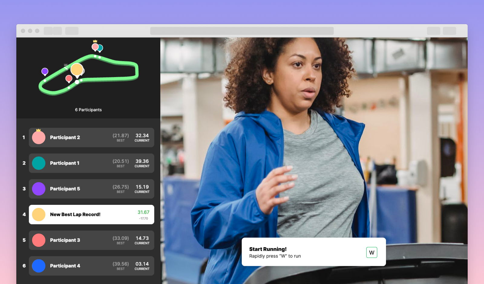 Amazon IVS Fitness Web Demo