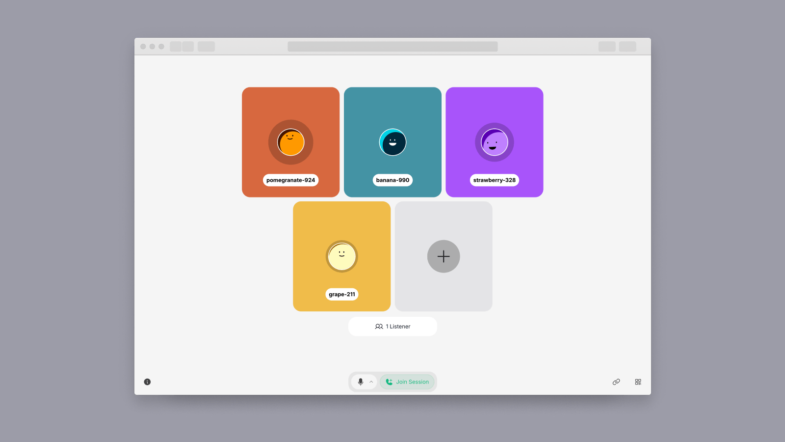 Amazon IVS Real-time Audio Rooms Web Demo