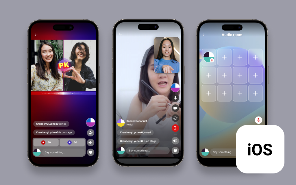 Amazon IVS Real-time for iOS